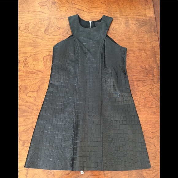 Alexis Ukraine Leather Dress - Picture 3 of 6